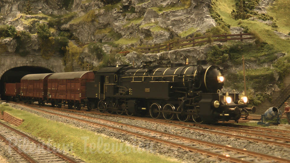 Parní lokomotivy a parní vlaky (modelové železnice)