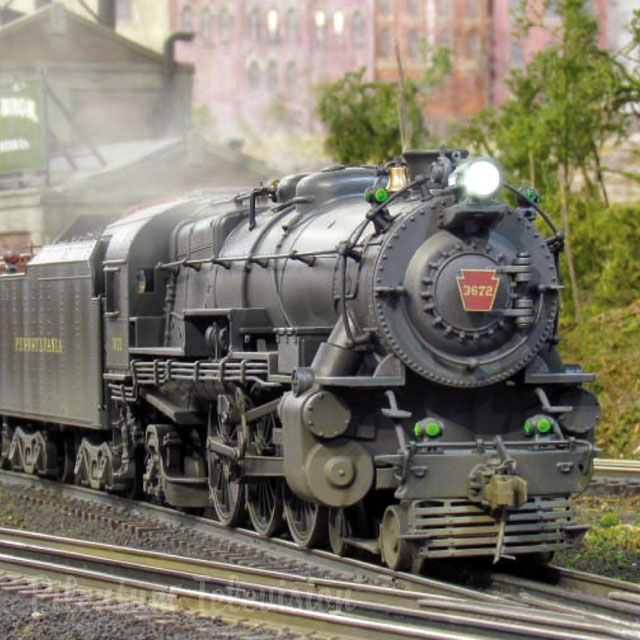 Et af de mest detaljerede modeljernbaneanlæg til Amerikas største damplokomotiver