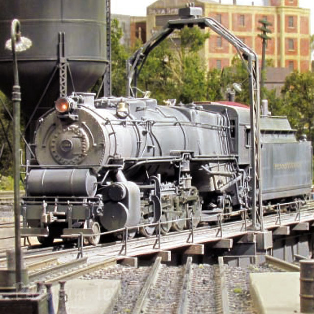 Et af de mest detaljerede modeljernbaneanlæg til Amerikas største damplokomotiver