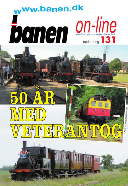 Modeljernbaneblad Banen Online N° 131