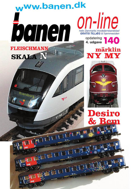 Modeljernbaneblad Banen Online N° 140