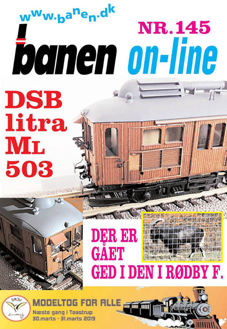Modeljernbaneblad Banen Online N° 145