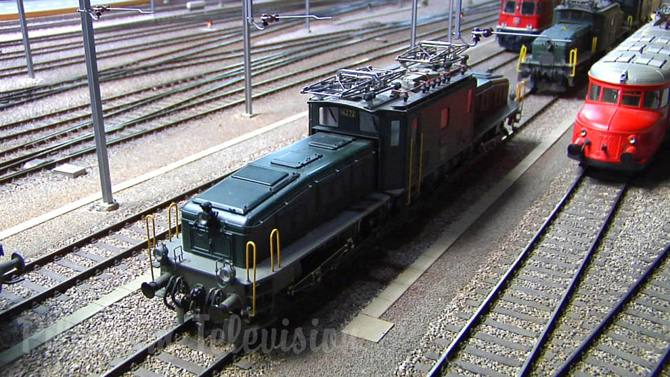 Largest Model Railway Layout of Switzerland in O Scale with Cab Ride