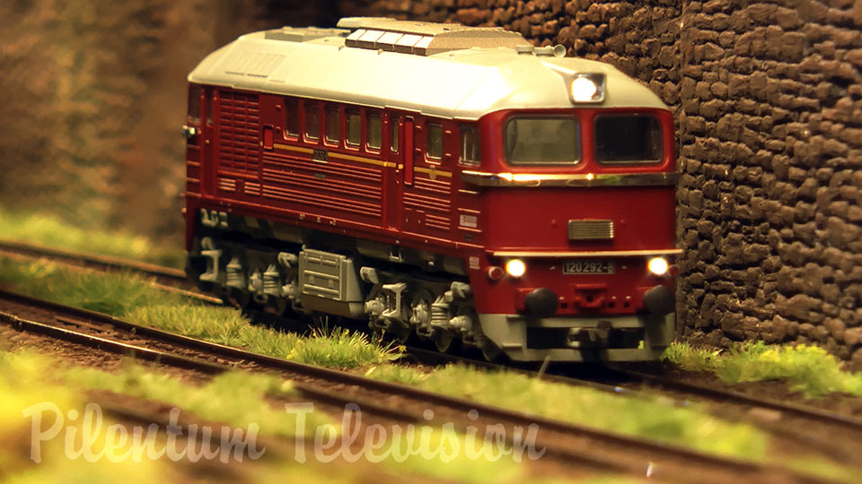 Model Railroad TT:120 Layout of East Germany by Model4Rail