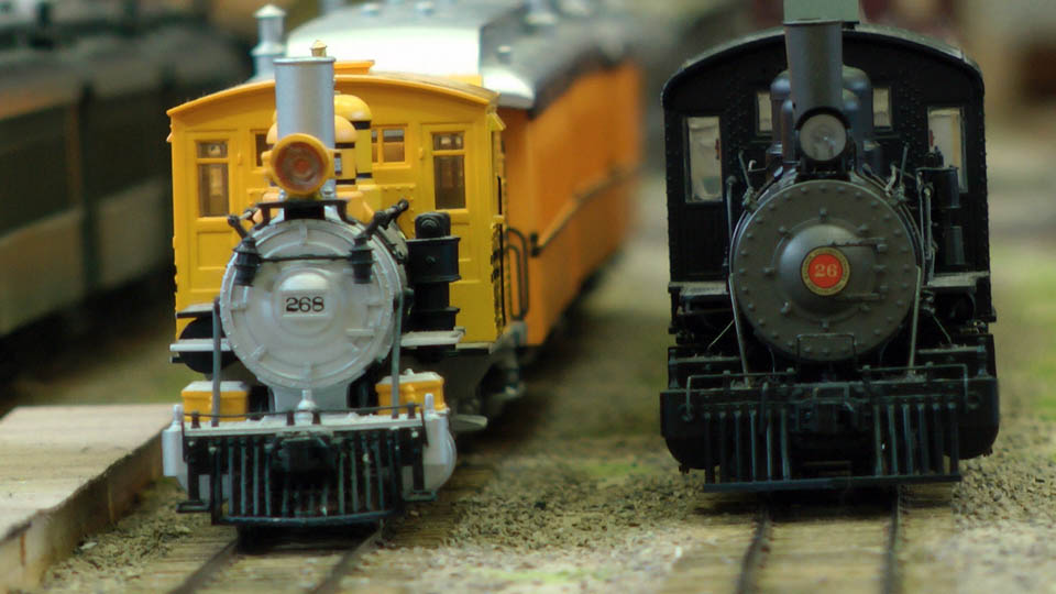 Model Railway Albula & Landwater Railroad in On3 scale