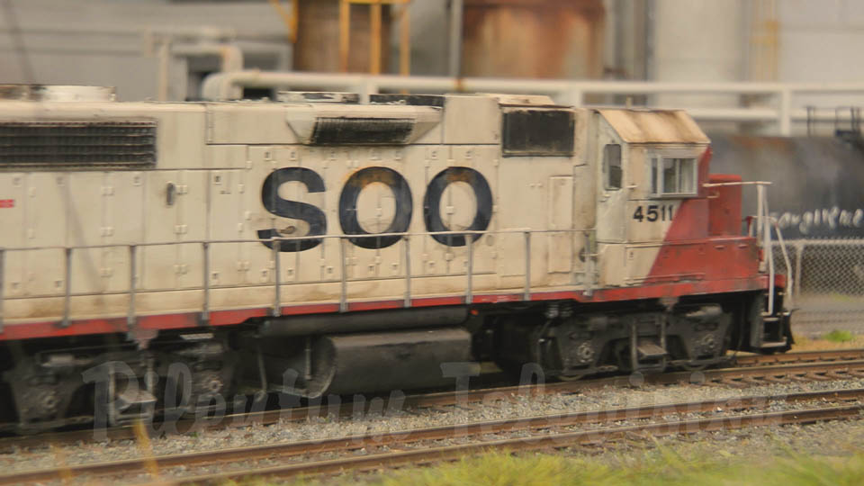 Superb Modular Model Railroad Layout in HO Scale of York Railway in Pennsylvania