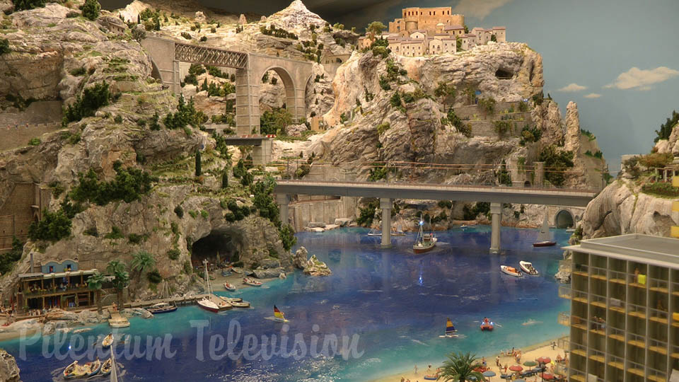 The most beautiful model railway layout of Italy - State of the Art of Rail transport modelling