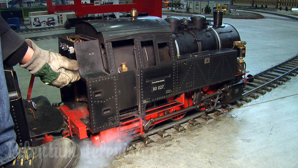 World's largest indoor 5 inch live steam or real steam model railroad meeting