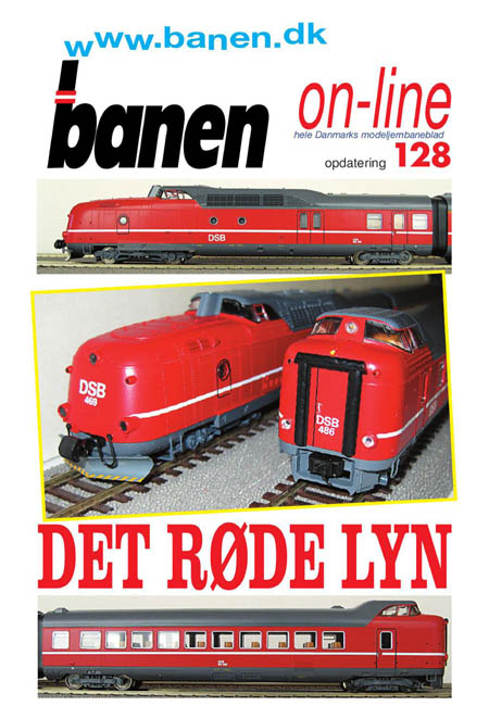 Modeljernbaneblad Banen On-Line N° 128