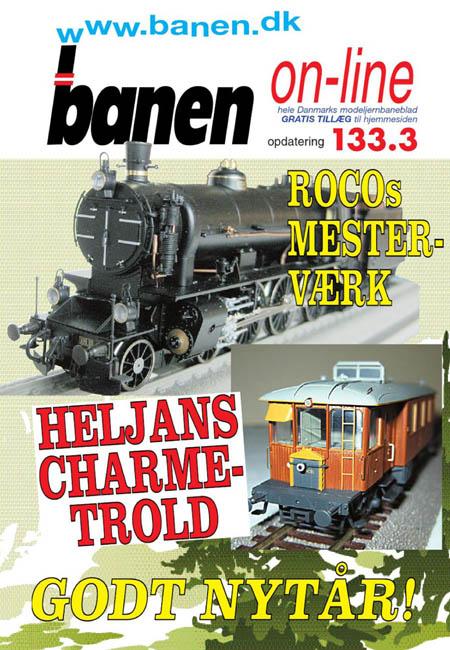 Modeljernbaneblad Banen On-Line N° 133