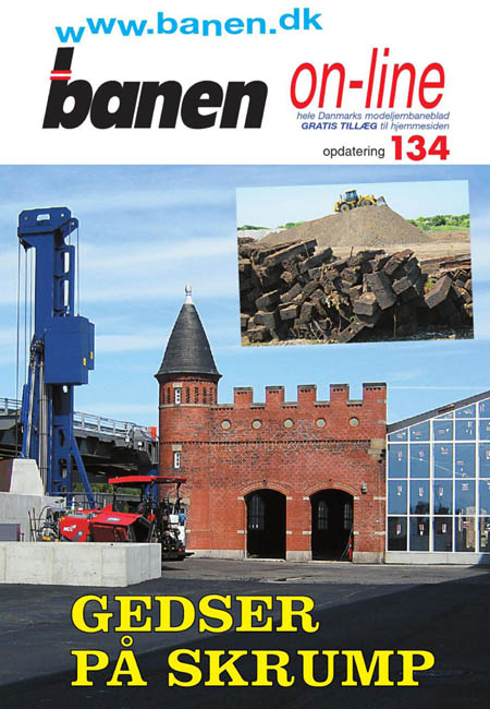 Modeljernbaneblad Banen On-Line N° 134