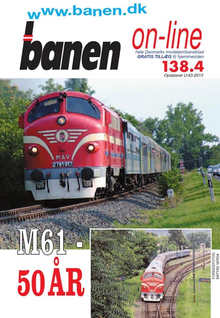 Modeljernbaneblad Banen On-Line N° 138
