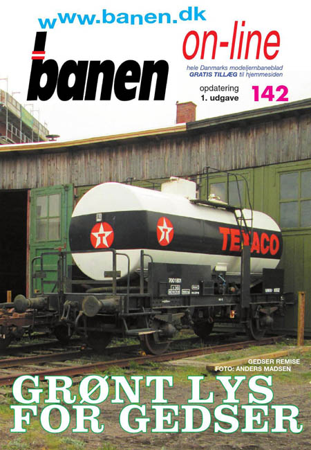 Modeljernbaneblad Banen On-Line N° 142