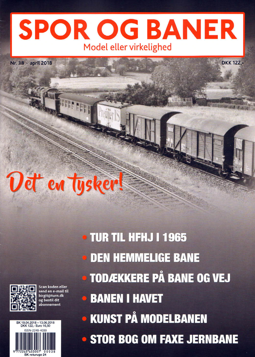 Magazine Spor og Baner N° 38