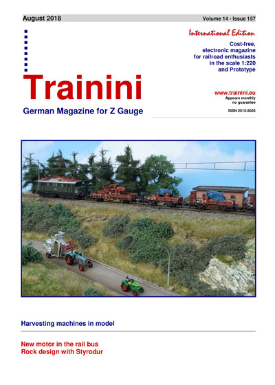 PDF Download for free: Trainini Magazine (August 2018)