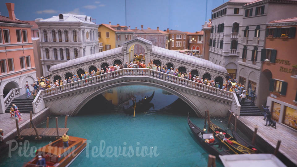 El mundo en miniatura de Venecia: una obra maestra de modelado en escala HO sin modelos de trenes