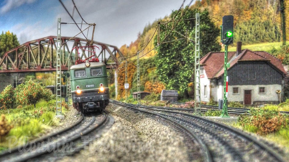 Yksi Saksan erikoisimmista rautateistä HO-mittakaavassa