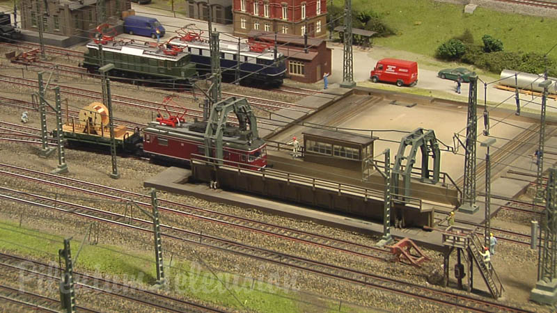 Железнодорожный макет из Германии в масштабе 1:87