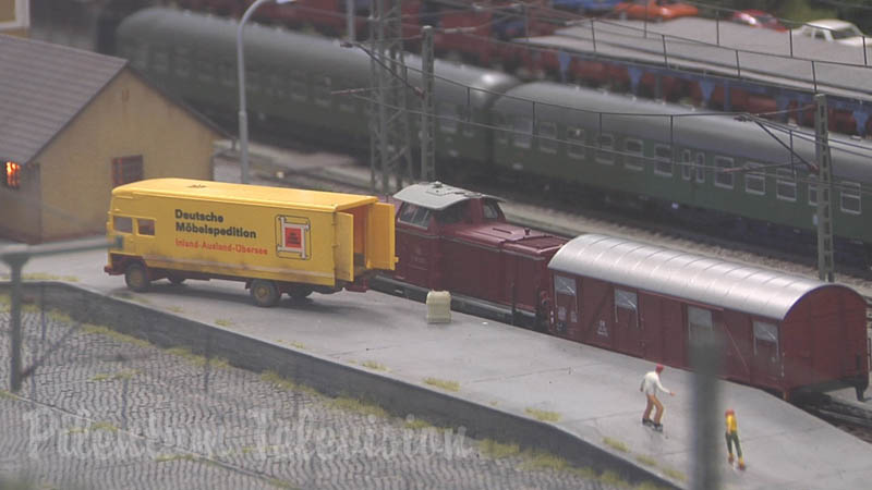 Fantastic Model Train Layout in HO Scale