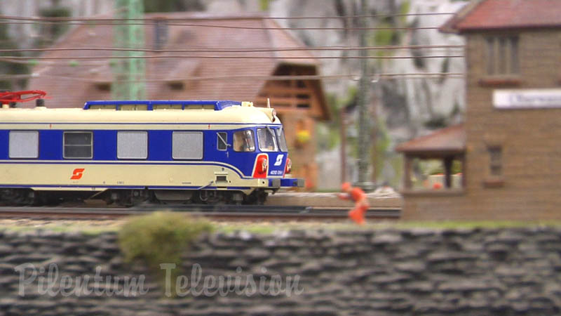 Modeljernbane udstilling Miniatur Wunderland i Hamburg