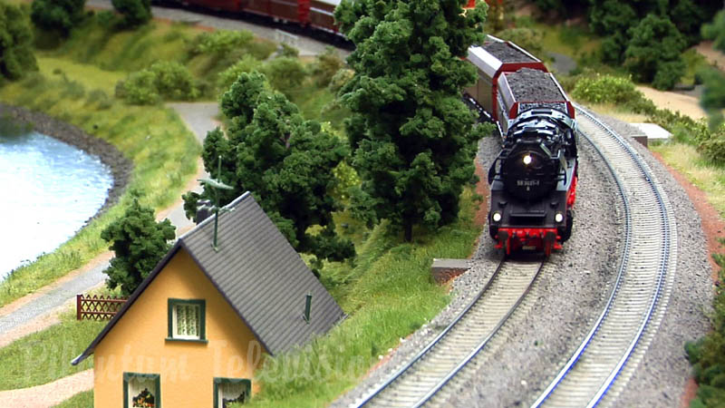Миниатюрная железная дорога в долине Эльбы в масштабе 1:87