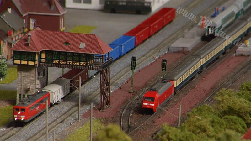 TT Scale Model Train Layout