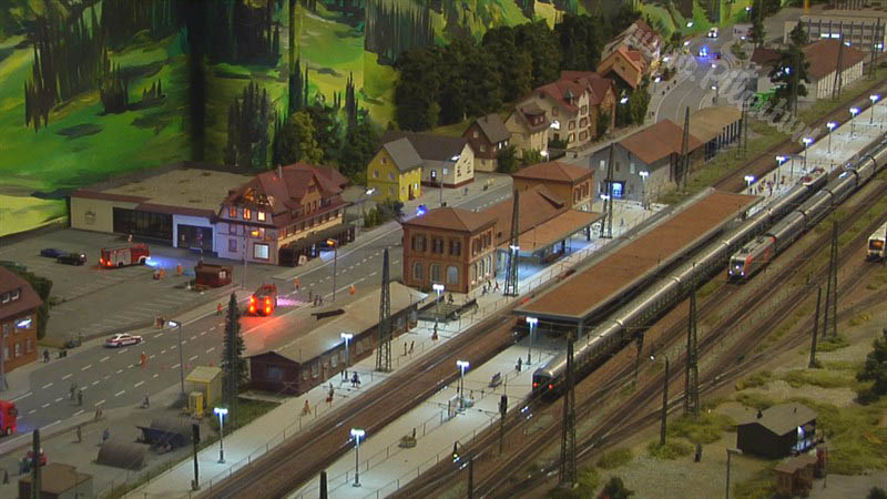Největší modelové kolejiště s reálnou předlohou - Černý les a Železnice
