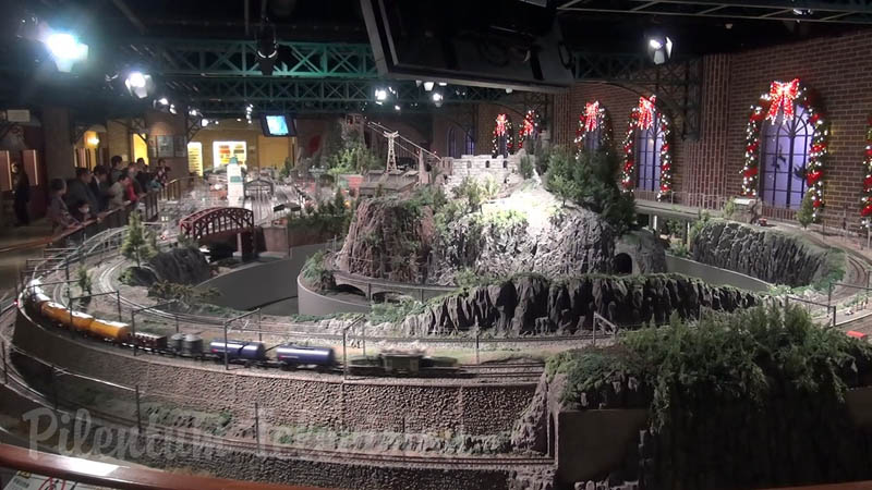 Музей модельных железных дорог Хара - крупнейшая выставка модельных поездов в Японии