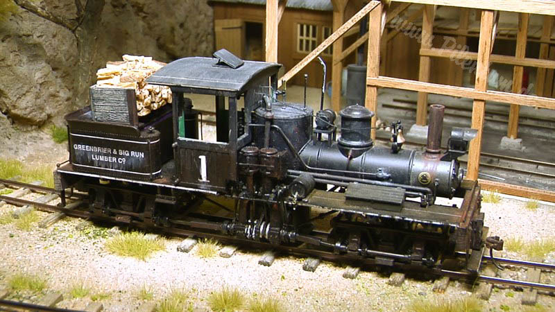 Узкоколейный макет железной дороги в масштабе 1/45 с паровозами Дикого Запада