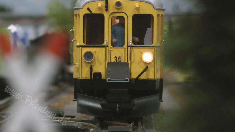 Железнодорожный макет фирмы «LGB», выполненный клубом «Modelspoor и Modelbouw Club в Гарлеме» в масштабе 1:22.5