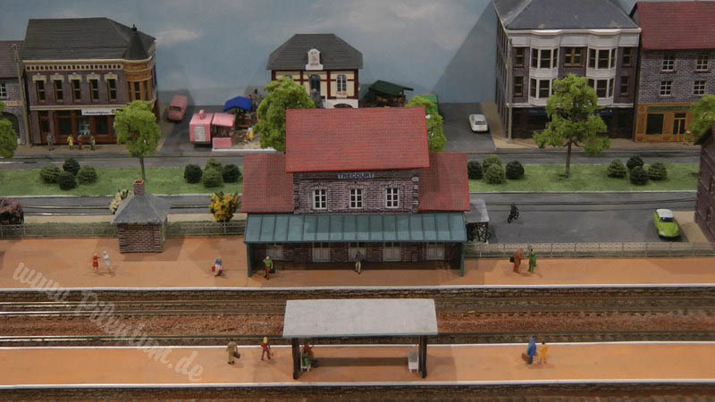 N Scale Model Train Layout from France