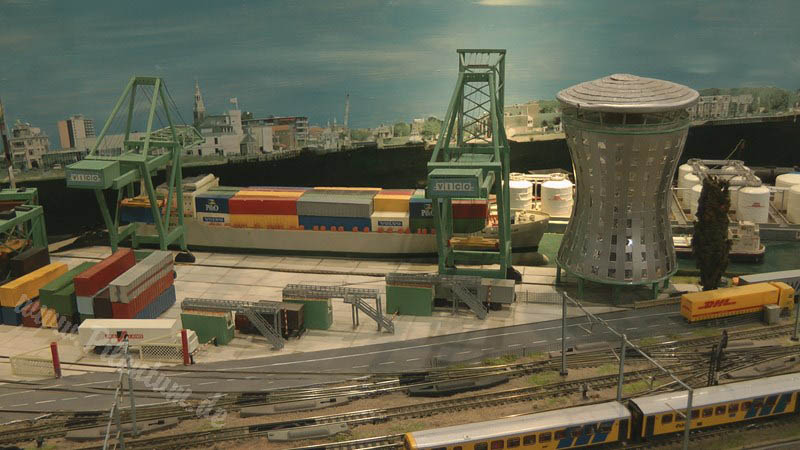 N Scale Fleischmann Model Railway Layout from Holland