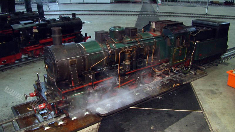 World's largest indoor 5 inch live steam or real steam model railroad meeting