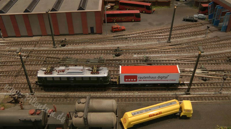 N Scale Model Train Layout and Digital Command Control