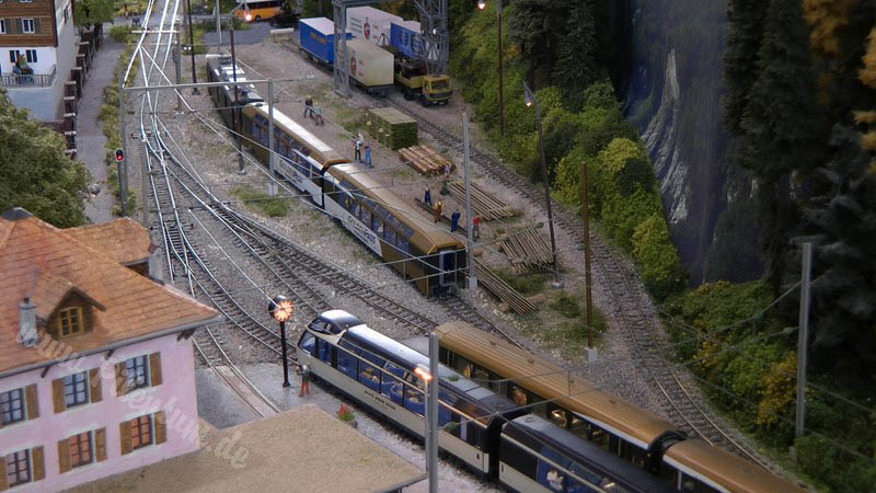 A Dream of Model Train Layout in HOm Scale