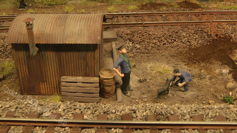 Another dream of model train layout in 1 scale ie. 1 gauge