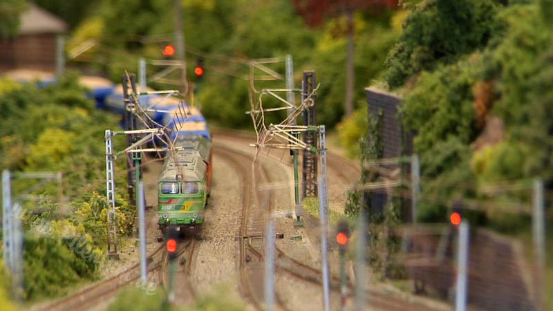 N Scale Model Railroad and N Gauge Model Railway with Digital Model Trains
