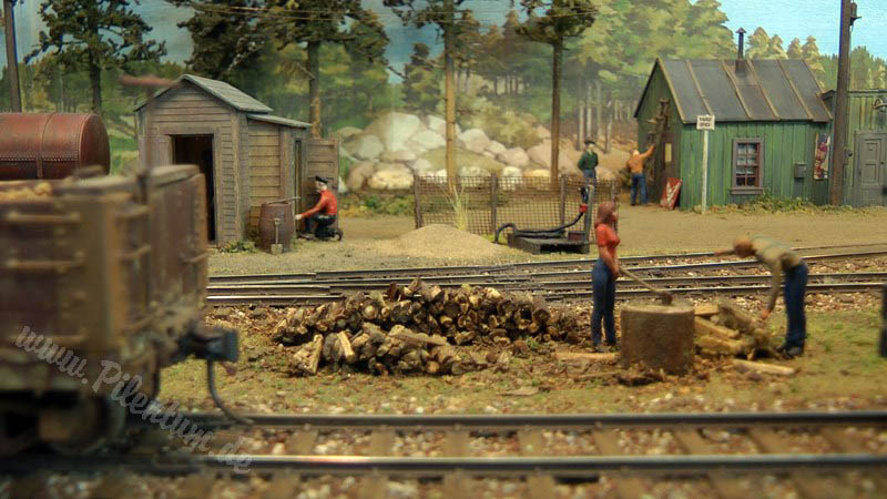 West Side Lumber Company Model Railway