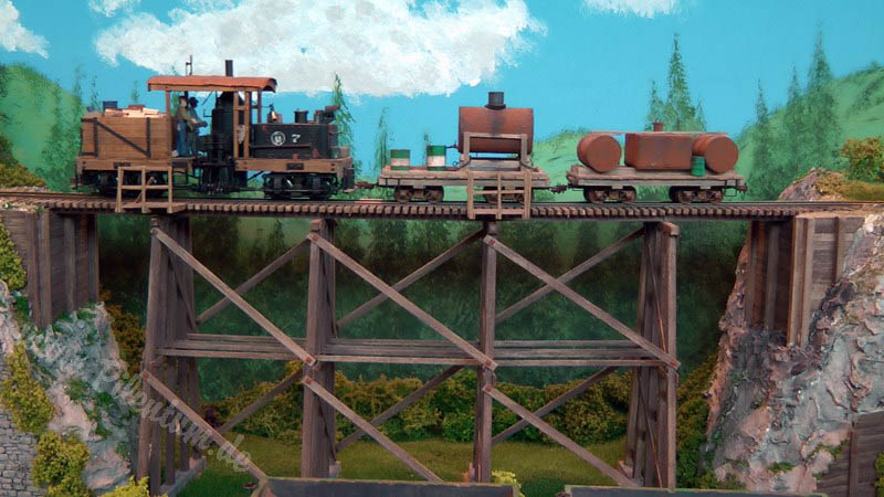Model Railway Bear Lake Lumber in O scale