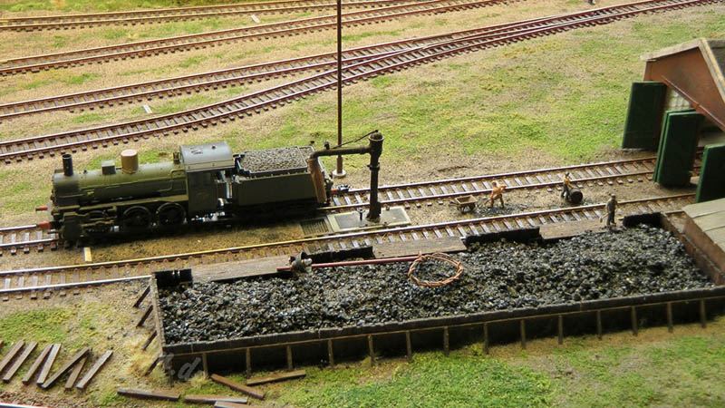 Model Railway Layout HO Scale at Transport Museum Winterswijk