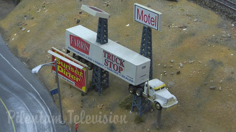 Model Railroad of the United States of America in HO scale