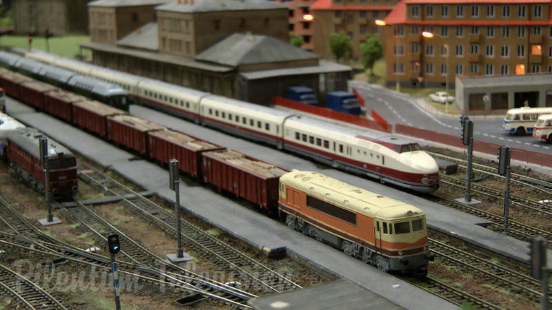 Dioráma TT - Velké kolejiště - KŽM Trutnov - Výstava železničních modelů a kolejišť v Kolíně nad Rýnem, Německo