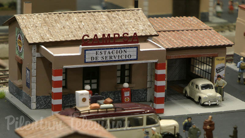 The Beautiful Spanish Model Railway Layout with Cab Ride and RENFE Trains in HO Scale