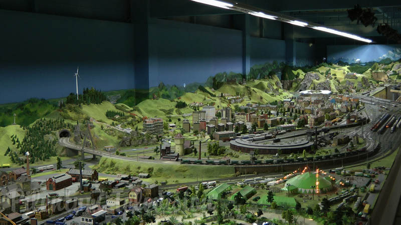 Modellvasút Miniland München - A hatalmas H0-s terepasztal és sok vasútmodellezés