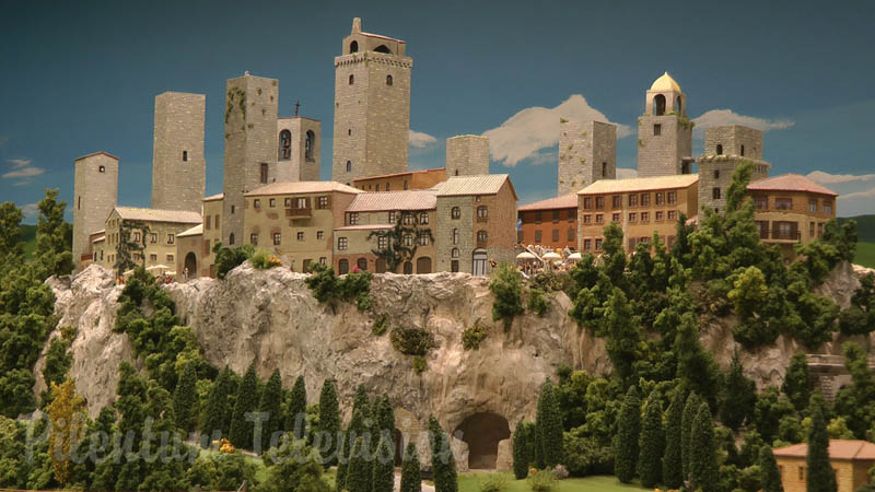 The most beautiful model railway layout of Italy - State of the Art of Rail transport modelling