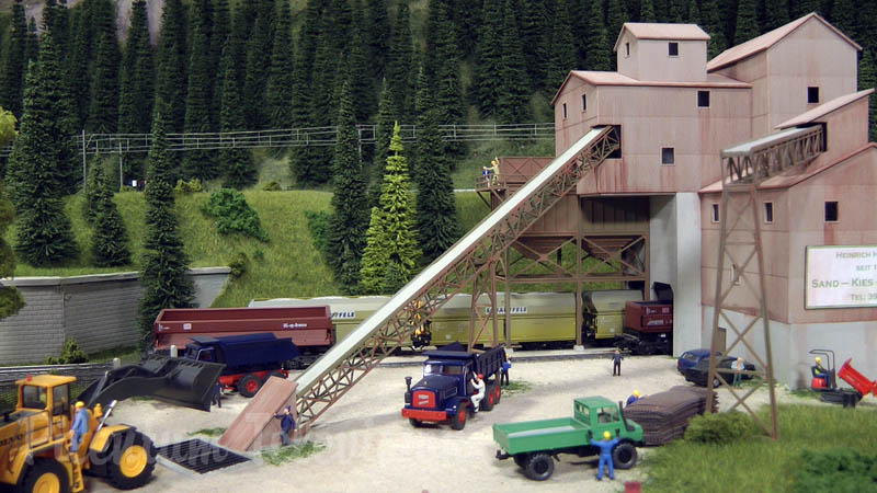 鉄道模型 HOゲージのジオラマ Märklin