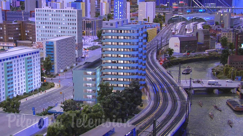 The Great Model Railroad Layout in Berlin with 9,680 square feet of model trains in HO scale