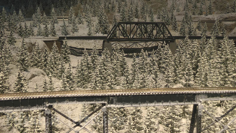 夏と冬の模型鉄道