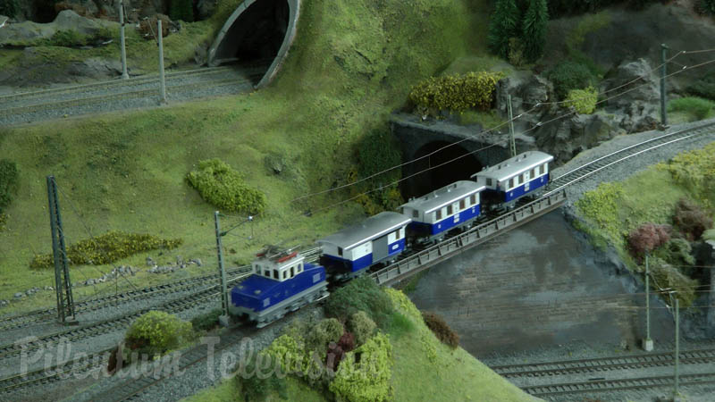 Model Train Show Blue Brix in Germany HO Scale