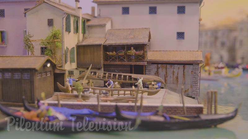 Le monde miniature de Venise: un chef-d'œuvre de modélisation en échelle HO sans trains miniatures